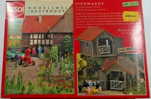 BUSCh ho scale 1/87 art.nr 1517''livestock scale house '' - Picture 1 of 2