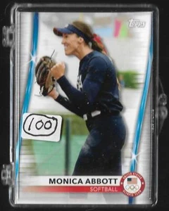 (100) 2020 Topps Olympics Set #24 Monica Card Lote ~ Softbol de EE. UU. 2021 - Imagen 1 de 2