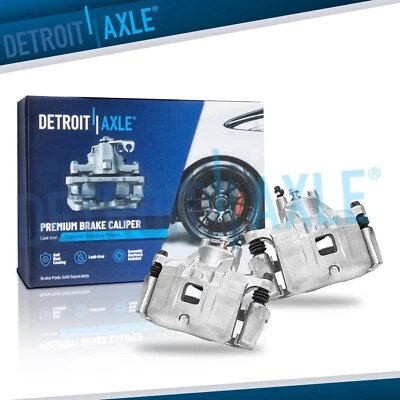 Pinzas de freno delanteras izquierda y derecha con conjunto de soporte para Dodge Caliber 2007-2012 Foto 1 de 4