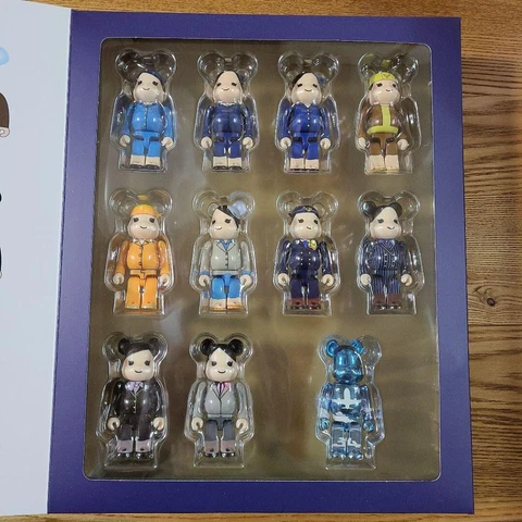 ANA 70th Anniversary Uniform Collection BE@RBRICK MEDICOM TOY Set Lot of 11 Cover