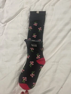 Vintage Hollister holgados bota calcetines florales nuevos Foto 1 de 4