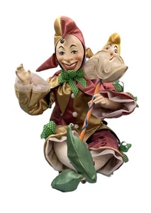 Vintage Alma Roberts Kris Kringle Original Court Jester Collector Doll Whimsical - Picture 1 of 10