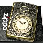 Zippo Armor Shell Watch Gold Weathered Finish Double-Sided Etching New
