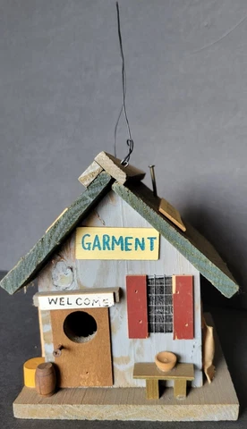 Birdhouse Dollar General Garment Toys Wood Country Western Farm Food Gifts Cover