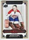 2018-19 UD CHRONOLOGY JACQUES PLANTE TIME CAPSULES OPEN RIPPED TC-21 Canadiens