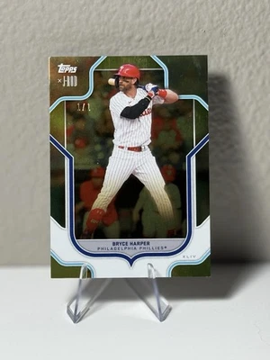 2023 Topps x J-Rod Bryce Harper #9 1/1 - Image 1 of 2