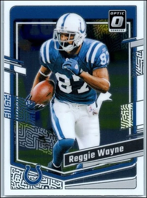 2023 Panini Donruss Optic - Reggie Wayne #80 - Image 1 of 2
