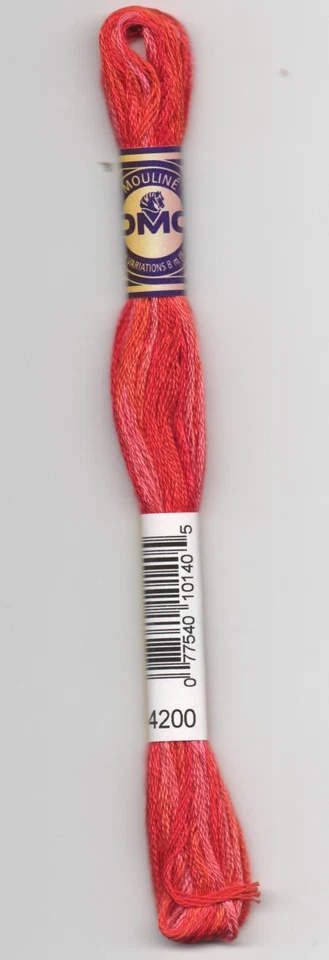 MOULINÉ COLOR VARIATIONS - DMC - Wild Fire - 8m/skein - 417.4200 - 8737 - image 1 of 1