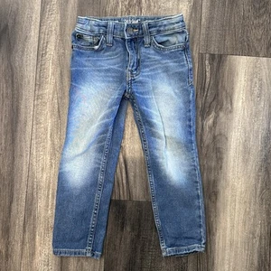 Cat & Jack Boys Skinny Jeans Size 4 Adjustable Waist Stretch EUC - Picture 1 of 3