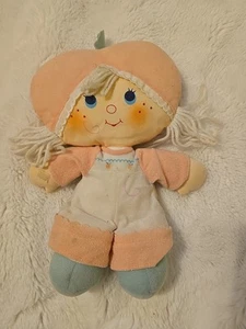 RARE Vintage Circa 1981 Strawberry Shortcake Friends Apricot Rag Doll HTF Kenner - Picture 1 of 9