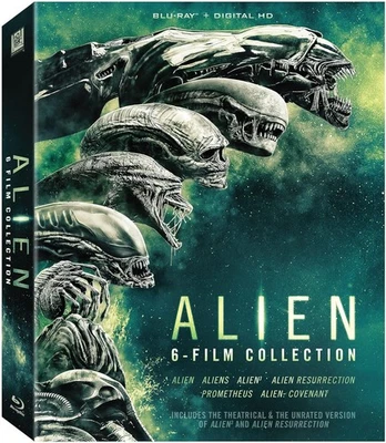Alien 6-Film Collection (Blu-ray) New - Image 1 of 3