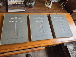 Set of 3 Art Books History of Modern Painting Skira 1950 - Picture 1 of 11