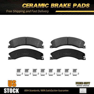 Front or Rear Ceramic Brake Pads for Chevrolet Express 3500 4500 GMC Savana 3500 - Image 1 of 4