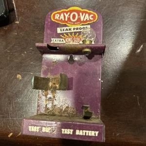 Rayovac Battery Tester Novelty Vintage - Picture 1 of 5