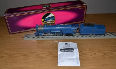 MTH 20-3028-1 O Jersey Central 4-6-2 Blue Comet Steam Locomotive PS1 - VIDEO  LN - Image 1 of 4
