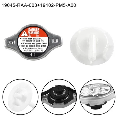 Complete Radiator Cap Assembly with Coolant Tank For For Honda For Acura - Image 1 of 4