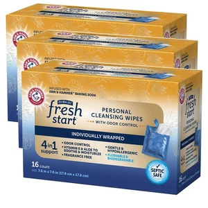 FitRight On-The-Go Flushable Wipes (48 Count), Personal Cleansing Wipes, Indi... - Picture 1 of 6