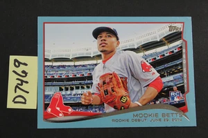 2014 Topps Update - MOOKIE BETTS - Walmart Blue Border Parallel Rookie RC (D7469 - Picture 1 of 2
