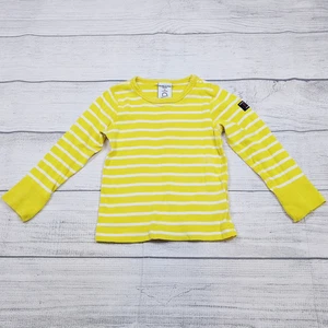 1/1.5 Polarn O. Pyret Yellow Stripe Tee - Picture 1 of 5