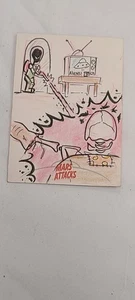 2013 Topps Mars Attacks Mike Hampton 1/1 Sketch Card Signed - Picture 1 of 4
