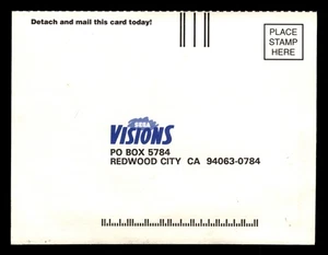 Sega Visions Magazine Promo Insert Card Only [WA 11] (Sega Genesis) - Bild 1 von 4