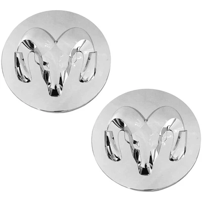 Tapa central de rueda cromada 2 piezas para RAM 2500 3500 2014-2018 OEM MOPAR 4726280AA Foto 1 de 4