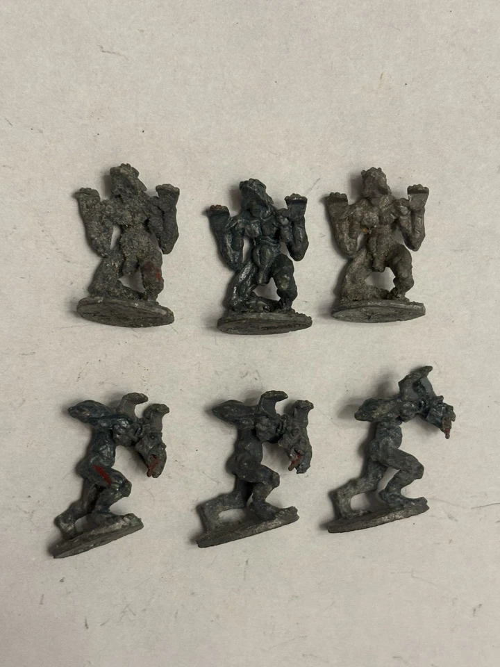 Lot 6 Rares Figurines Plomb Ral Partha Vintage JDR  - Photo 1/4