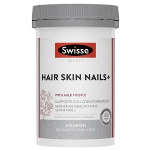 Swisse Beauty Hair Skin Nails+ ~ 100 Tablets ~ EXP 09/2027 ~ US Seller !!! - Picture 1 of 1