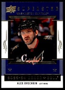 Alex Ovechkin 2023-24 Upper Deck Series 1 Honor Roll #HR-14 Washington Capitals