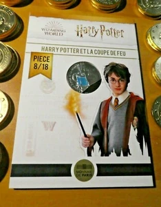 PIECE COIN 10 Euros Colorisée LIMITED HARRY POTTER ET LA COUPE DE FEU 8/18 NEUVE - Bild 1 von 2