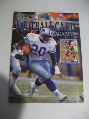  Beckett Football Card Monthly - BARRY SANDERS- #4 -  May/June 1990 - Image 1 of 2