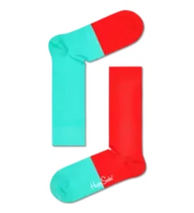 Happy Socks Red & Turquoise design UK Size 4-7 - Picture 1 of 1