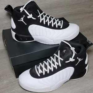 Nike Men's Air Jordan Jumpman Pro Playoff Shoes Sneakers 10.5 White Black Panda - Picture 1 of 12