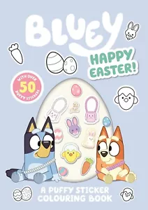 Bluey: Happy Easter: a Puffy Sticker Colouring Book - Picture 1 of 4