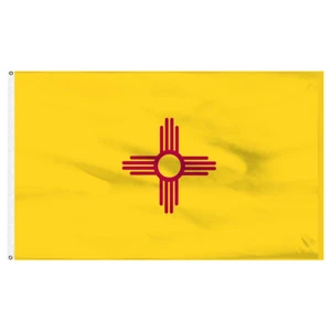 New Mexico Flag 4 x 6 Feet Nylon - Picture 1 of 2
