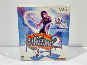 NEW Nintendo Wii Dance Dance Revolution Hottest Party 2 Game w/ DDR Dance Mat - Picture 1 of 7
