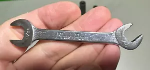 Blue Point C-2220 5/16" X 11/32" SAE Chrome Angle Open End Ignition Wrench USA - Picture 1 of 5