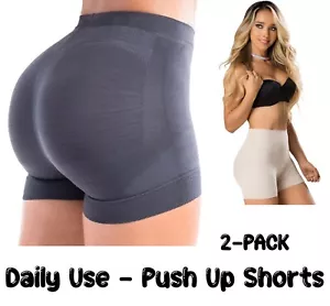 Shorts Colombianos Levanta Cola Butt Lifter Shapewear Push Up Faja Colombiana - Picture 1 of 6