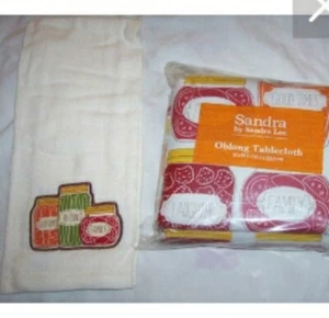 Einmachglas Tischdecke Küchentuch Herbst Herbst Erntedank Neu - Bild 1 von 4