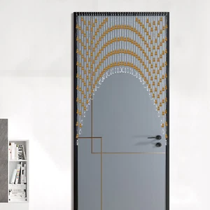 Beaded Door Curtain Hanging Door Beads Curtain Bedroom Bead Partition Curtain - Picture 1 of 12