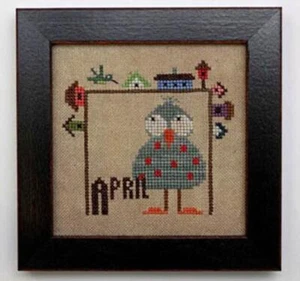 Joyful Journal - April by Heart in Hand cross stitch pattern - Picture 1 of 1