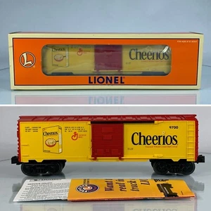 LIONEL • O GAUGE • 1998 Cheerios Boxcar 6-26216 • NEW OLD STOCK - Picture 1 of 23