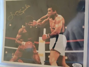 leon spinks autographed 8x10 Photo Jsa Certified - Picture 1 of 3