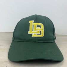 Long Beach Baseball Hat Green Adjustable Hat Adult Green OSFA Adjustable Cap