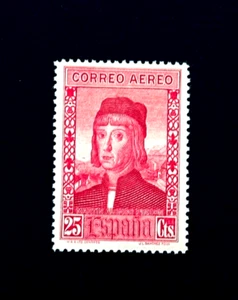 SPAIN Stamp - 1930 Discovery of America Sn C36 Air Mail Mint OG VLH r72 - Picture 1 of 2