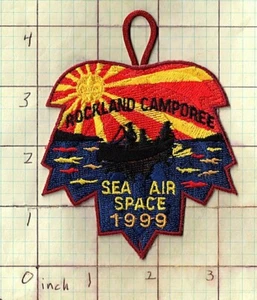 Rockland Camporee Sea Air Space 1999 bg47 BSA Boy Scouts patch - Picture 1 of 1