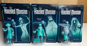 Super 7 ReAction Disney Haunted Mansion Hitchhiking Ghosts Phineas ,Gus, Ezra - Picture 1 of 13