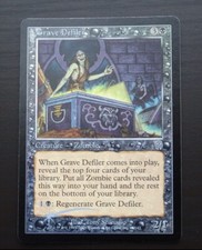 MTG Grave Defiler FOIL Apocalypse Black Uncommon NM Magic The Gathering