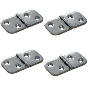 4 X Hinges Cast 316 Grade Stainless Steel Boat Caravan Marine Hinges - Picture 1 of 2