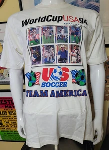 Vintage Upper Deck Team America World Cup 1994 T-Shirt Large - Bild 1 von 6